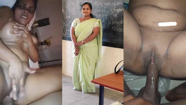 Cheater Teacher Mom Fucking With Young Lover Dick